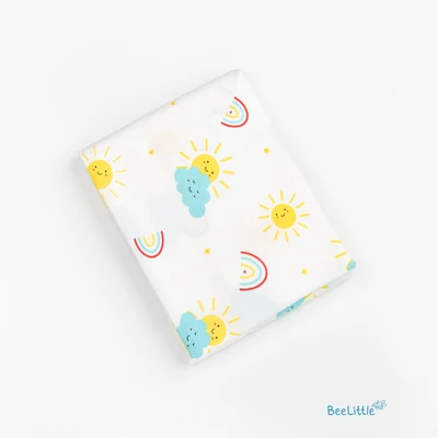 Hello World - Beelittle Premium Organic Cotton Baby Thottil Cradle | Soft, Breathable & Portable