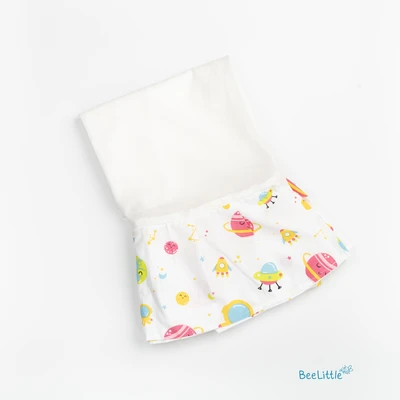Galaxy - Beelittle Premium Organic Cotton Baby Thottil Cradle | Soft, Breathable & Portable