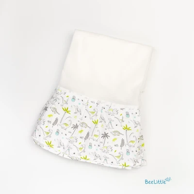 Dino coco - Beelittle Premium Organic Cotton Baby Thottil Cradle | Soft, Breathable & Portable