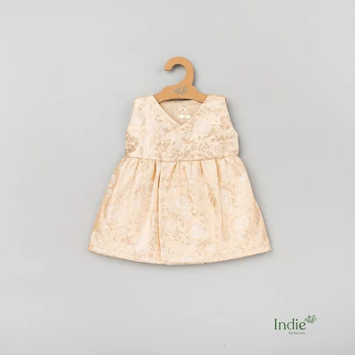 Sandal Brocade Kimono Frock