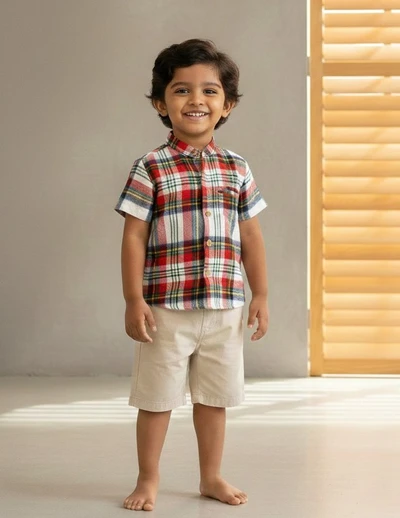 Multi-Coloured Checks