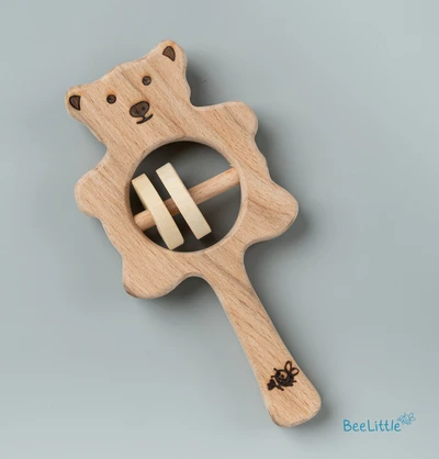 Wooden Ring Bear