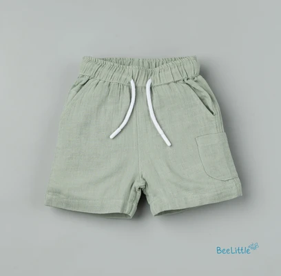 Sage Gauze Shorts