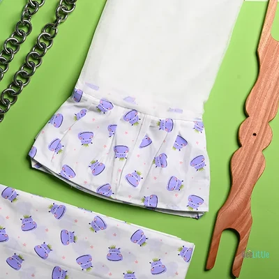 Hippo Hurray - Beelittle Premium Organic Cotton Baby Thottil Cradle | Soft, Breathable & Portable