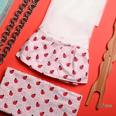 Mini Bug - Beelittle Premium Organic Cotton Baby Thottil Cradle | Soft, Breathable & Portable