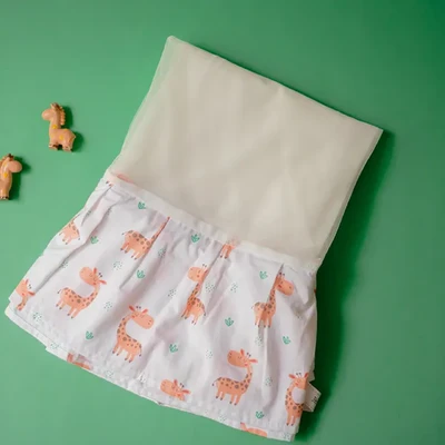 G for Giffy - Beelittle Premium Organic Cotton Baby Thottil Cradle | Soft, Breathable & Portable