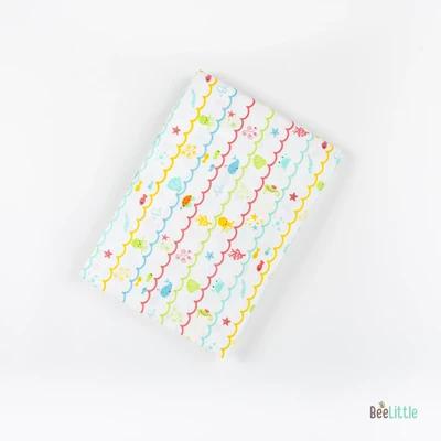 Under the Sea - Beelittle Premium Organic Cotton Baby Thottil Cradle | Soft, Breathable & Portable