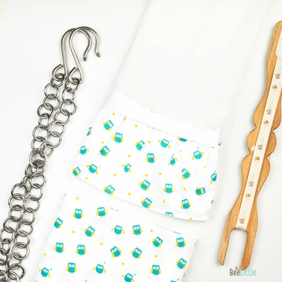 Night Man - Beelittle Premium Organic Cotton Baby Thottil Cradle | Soft, Breathable & Portable