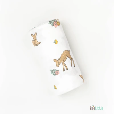 Bambi Love – Organic Muslin Cotton Baby Swaddle Blanket