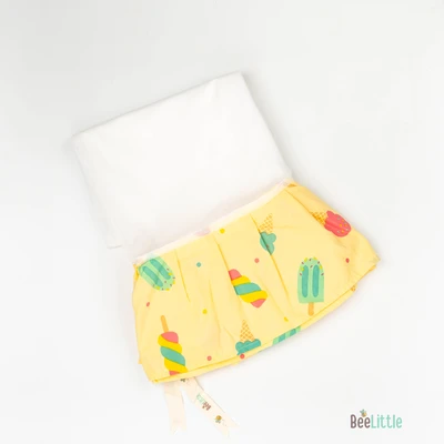 Candy Crush - Beelittle Premium Organic Cotton Baby Thottil Cradle | Soft, Breathable & Portable