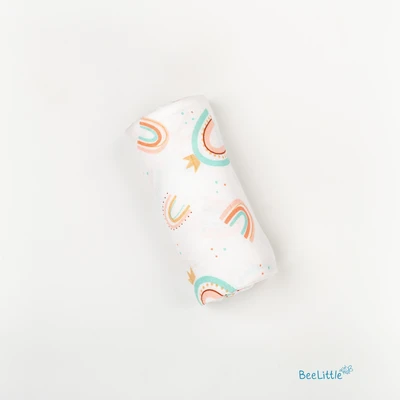 Rainbows – Organic Muslin Cotton Baby Swaddle Blanket